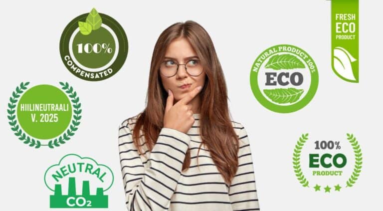 Viherpesuviidakossa kuluttaja eksyy helposti 