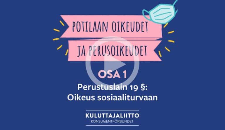 Videot: Potilaan oikeudet -sarja