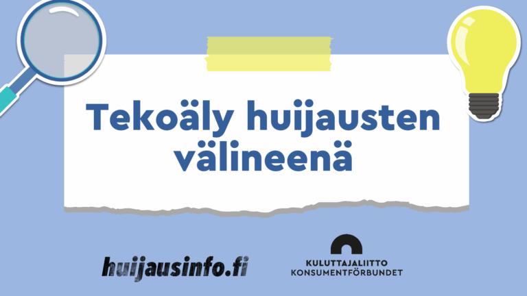 Video: Tekoäly huijausten välineenä
